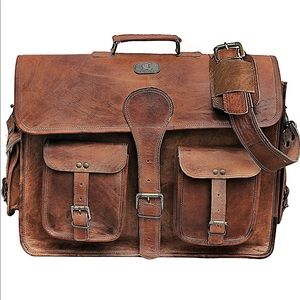Beautiful leather briefcase